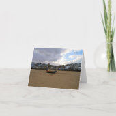 Tides Out St Ives Cornwall Engeland Kaart (Voorkant)