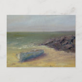 Tide's Rolling In - Boat op de kust Briefkaart (Voorkant)