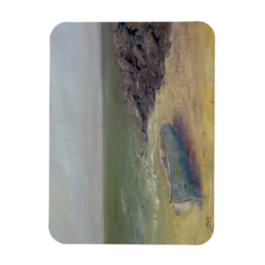 Tide's Rolling In - Boat op de kust Magneet (Verticaal)