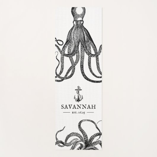 Tide's Tentacles | Octopus Thema Yogamat (Voorkant)