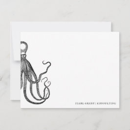 Tide's Tentacles | Vaste kaart Briefpapier Notitiekaartje