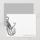 Tide's Tentacles | Vaste kaart Briefpapier Notitiekaartje (Voorkant / Achterkant)