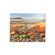 Tides Uit zee strand Ocean scene