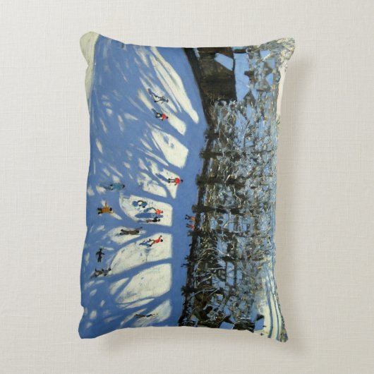 Tideswell Derbyshire Decoratief Kussen (Achterkant (Verticaal))