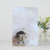 Tidi mijn vogel de Parus Major (Staand voorkant)