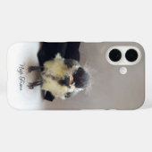 Tidi mijn vogel de Parus Major Case-Mate iPhone Case (Achterkant (horizontaal))