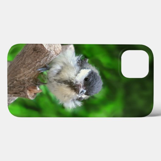 Tidi mijn vogel de Parus Major Case-Mate iPhone Case (Achterkant (horizontaal))