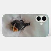 Tidi mijn vogel de Parus Major Case-Mate iPhone Case (Achterkant (horizontaal))