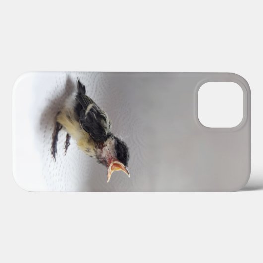 Tidi mijn vogel de Parus Major Case-Mate iPhone Case (Achterkant (horizontaal))