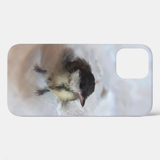 Tidi mijn vogel de Parus Major Case-Mate iPhone Case (Achterkant (horizontaal))