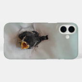 Tidi mijn vogel de Parus Major Case-Mate iPhone Case (Achterkant (horizontaal))