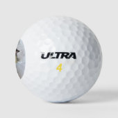 Tidi mijn vogel de Parus Major Golfballen (Logo)