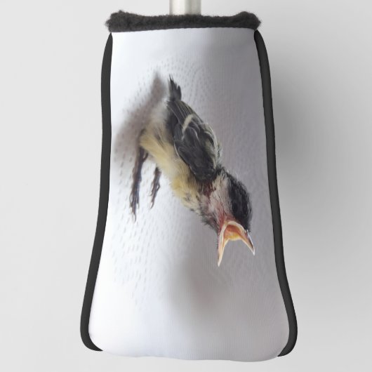 Tidi mijn vogel de Parus Major Golfheadcover (Draai 90)