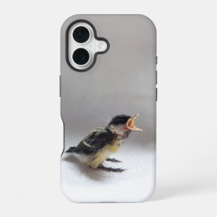 Tidi mijn vogel de Parus Major iPhone 16 Hoesje