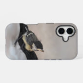 Tidi mijn vogel de Parus Major iPhone 16 Hoesje (Achterkant horizontaal)