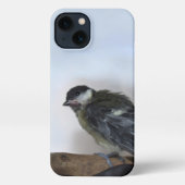 Tidi mijn vogel de Parus Major iPhone Hoesje (Achterkant)