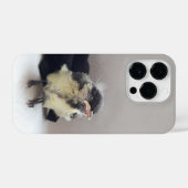Tidi mijn vogel de Parus Major iPhone Hoesje (Achterkant horizontaal)