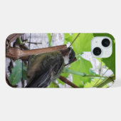 Tidi mijn vogel de Parus Major iPhone Hoesje (Achterkant horizontaal)