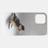 Tidi mijn vogel de Parus Major iPhone Hoesje (Achterkant horizontaal)