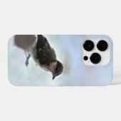 Tidi mijn vogel de Parus Major iPhone Hoesje (Achterkant horizontaal)