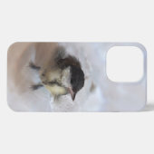 Tidi mijn vogel de Parus Major iPhone Hoesje (Achterkant horizontaal)