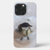 Tidi mijn vogel de Parus Major iPhone Hoesje (Achterkant)