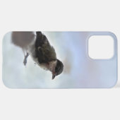 Tidi mijn vogel de Parus Major iPhone Hoesje (Achterkant horizontaal)