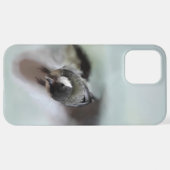 Tidi mijn vogel de Parus Major iPhone Hoesje (Achterkant horizontaal)