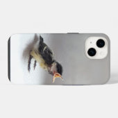 Tidi mijn vogel de Parus Major iPhone Hoesje (Achterkant horizontaal)