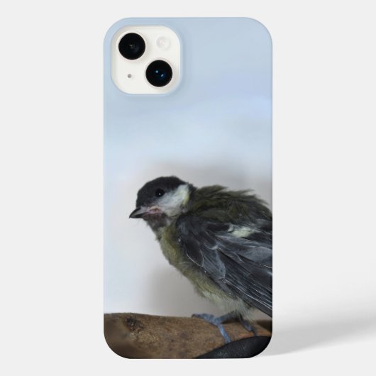 Tidi mijn vogel de Parus Major iPhone Hoesje (Achterkant)