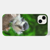 Tidi mijn vogel de Parus Major iPhone Hoesje (Achterkant horizontaal)