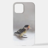 Tidi mijn vogel de Parus Major iPhone Hoesje (Achterkant)