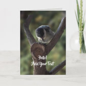 Tidi mijn vogel de Parus Major Kaart (Voorkant)