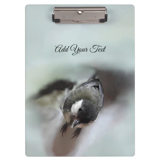 Tidi mijn vogel de Parus Major Klembord (Voorkant)