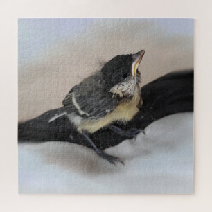 Tidi mijn vogel de Parus Major Legpuzzel