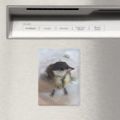 Tidi mijn vogel de Parus Major Magneet (Insitu (Vaatwasser))