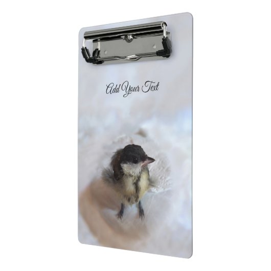Tidi mijn vogel de Parus Major Mini Klembord (Angled2)