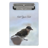 Tidi mijn vogel de Parus Major Mini Klembord (Voorkant)