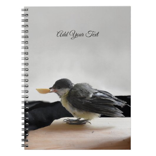 Tidi mijn vogel de Parus Major Notitieboek (Voorkant)