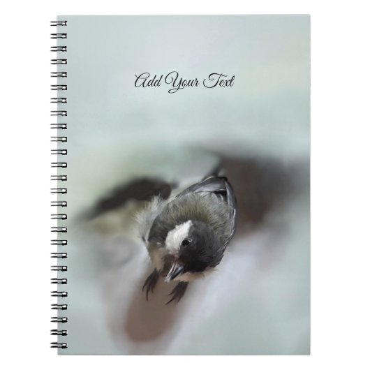 Tidi mijn vogel de Parus Major Notitieboek (Voorkant)