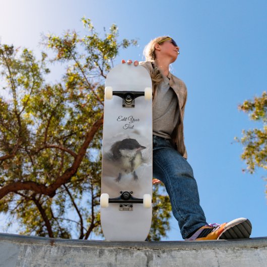 Tidi mijn vogel de Parus Major Persoonlijk Skateboard (Buiten 1)