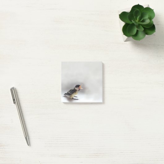 Tidi mijn vogel de Parus Major Post-it® Notes (Kantoor)