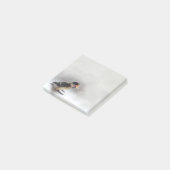 Tidi mijn vogel de Parus Major Post-it® Notes (Schuin)