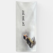 Tidi mijn vogel de Parus Major Spandoek (Verticaal)