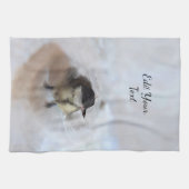Tidi mijn vogel de Parus Major Theedoek (Horizontaal)