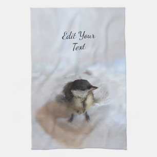Tidi mijn vogel de Parus Major Theedoek