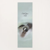 Tidi mijn vogel de Parus Major Yogamat (Achterkant)