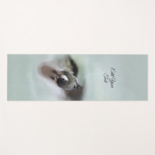 Tidi mijn vogel de Parus Major Yogamat (Voorkant (horizontaal))