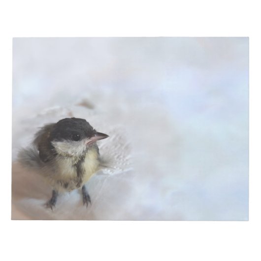 Tidi mijn vogel de Pimpelmees Notitieblok (Voorkant)