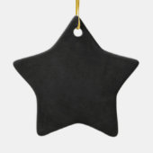 Tidings of Comfort and Joy kerstversiering Keramisch Ornament (Achterkant)